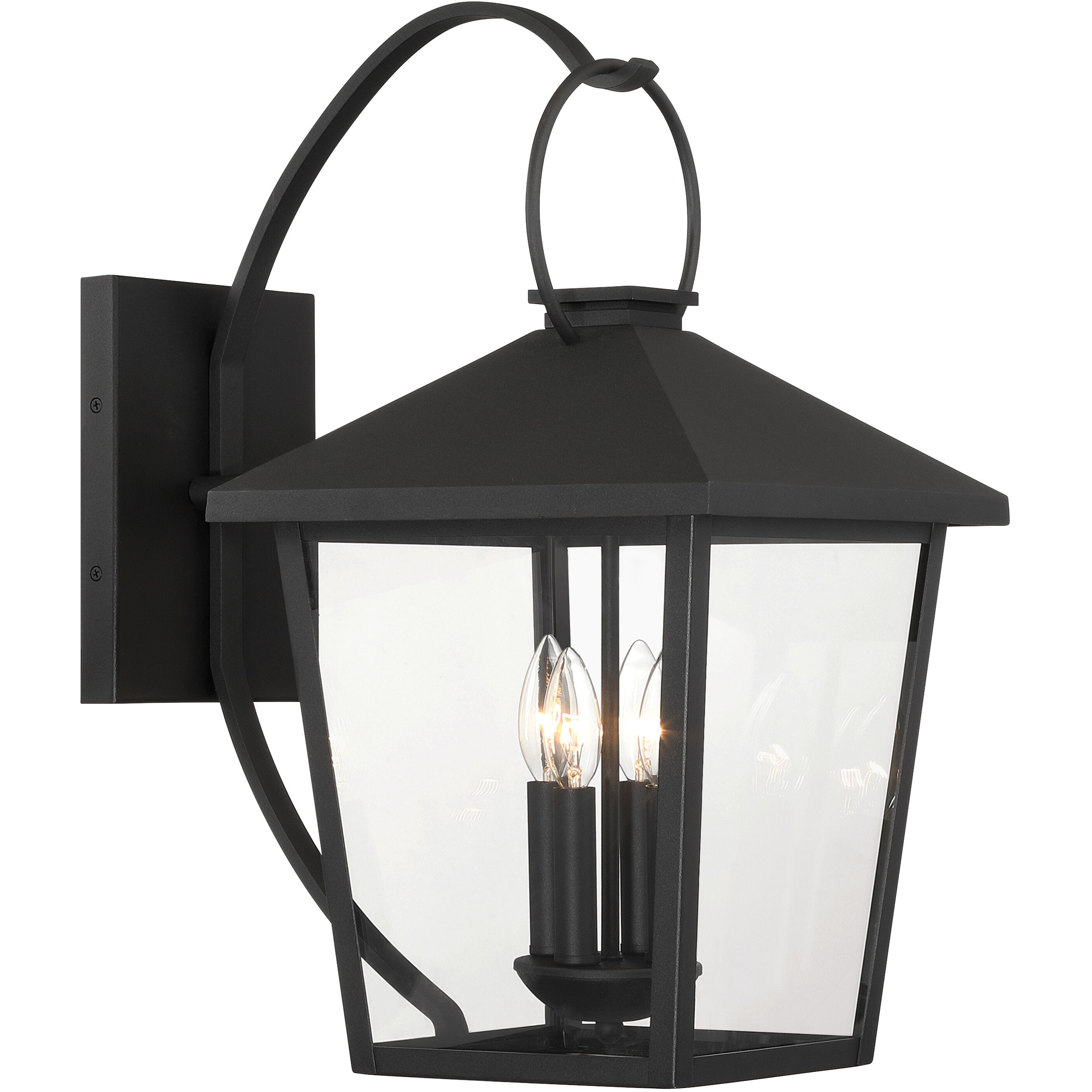 Parkside 4 Light 22 inch Sand Coal Outdoor Wall Sconce