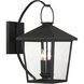 Parkside 4 Light 22 inch Sand Coal Outdoor Wall Sconce