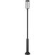 Leland LED 118.25 inch Sand Black Outdoor Post Mounted Fixture