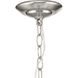 Bravo 4 Light 24 inch Brushed Nickel Chandelier Ceiling Light