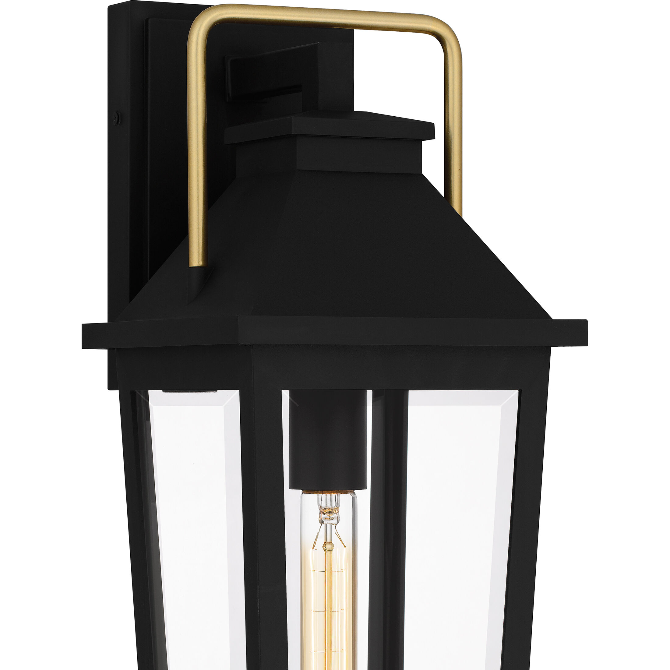 Buckley 1 Light 20 inch Matte Black Outdoor Wall Lantern