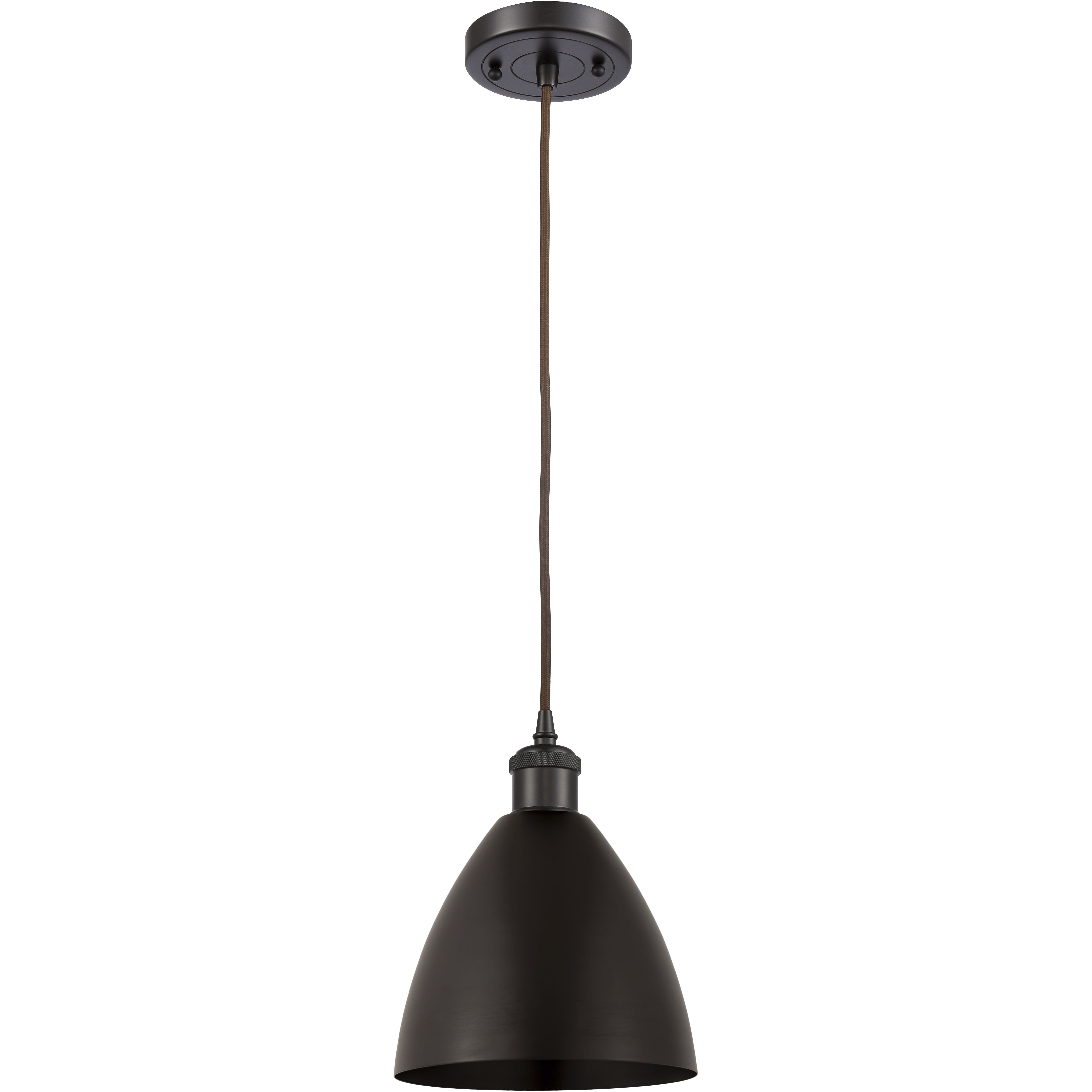 Ballston Dome 1 Light 8 inch Oil Rubbed Bronze Mini Pendant Ceiling Light