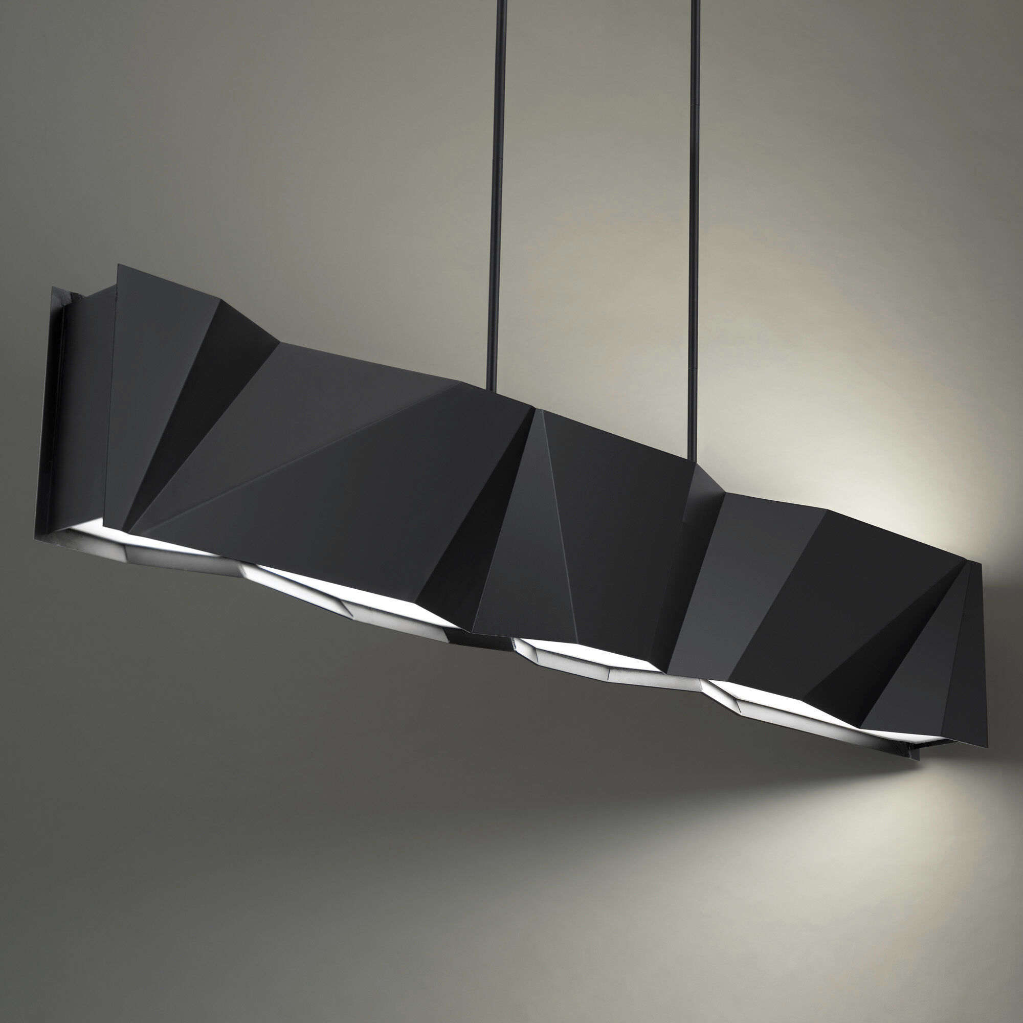 Intrasection Linear Chandelier Ceiling Light