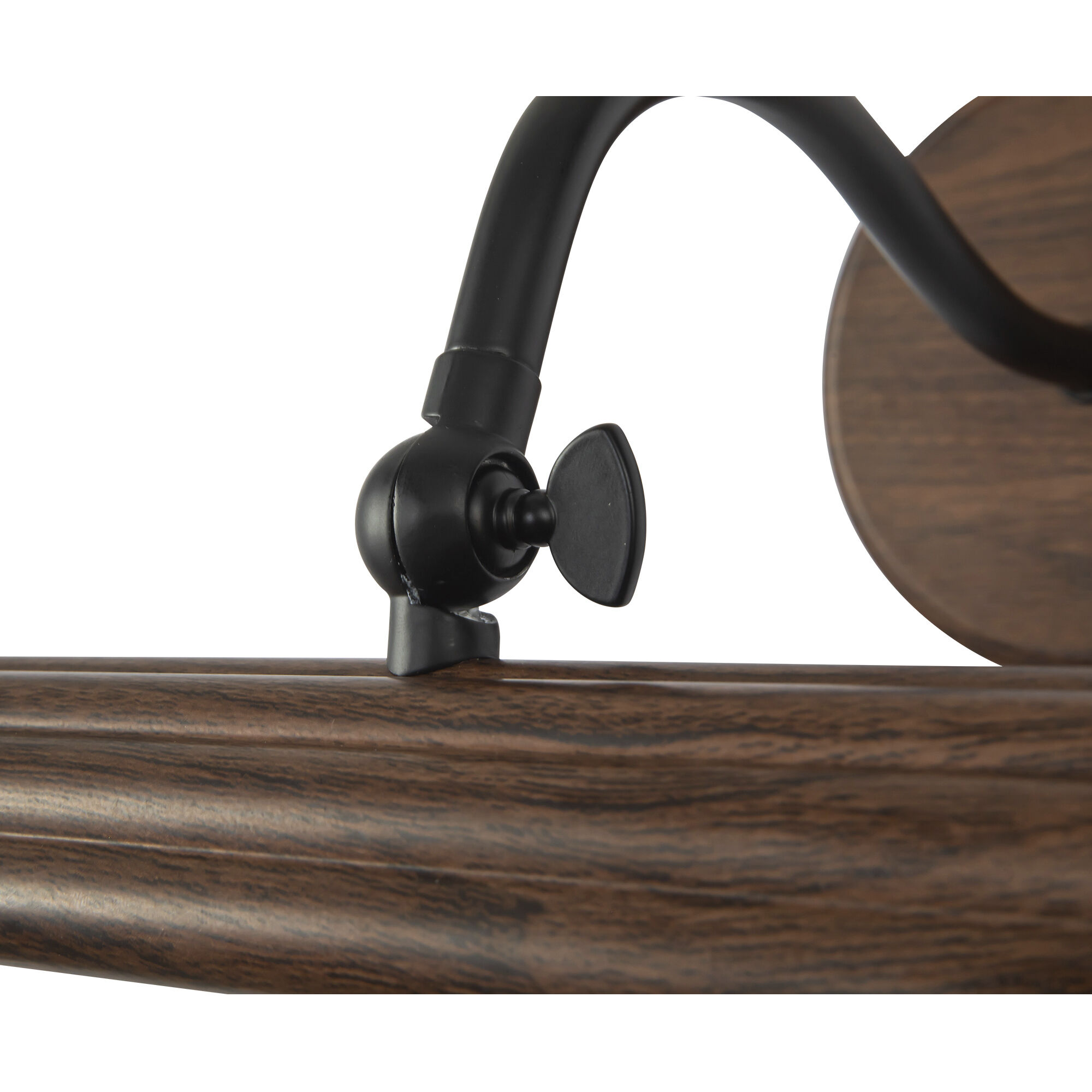 Alora Mood Dottie 13 watt 14 inch Walnut Wall/Picture Light Wall Light