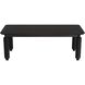 Anwar 84 X 30 inch Ebony Dining Table