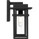 Morgan 1 Light 12 inch Earth Black Outdoor Wall Lantern