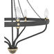 Merlin 5 Light 20.25 inch Noble Bronze Chandelier Ceiling Light