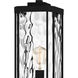 Balchier 1 Light 20 inch Matte Black Outdoor Post Lantern