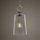 Rosston 1 Light 10 inch Antique Brass Mini Pendant Ceiling Light