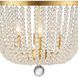 Rylee 4 Light 16.5 inch Antique Gold Chandelier Ceiling Light