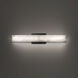 Lanza LED 20 inch Black Bath Vanity & Wall Light