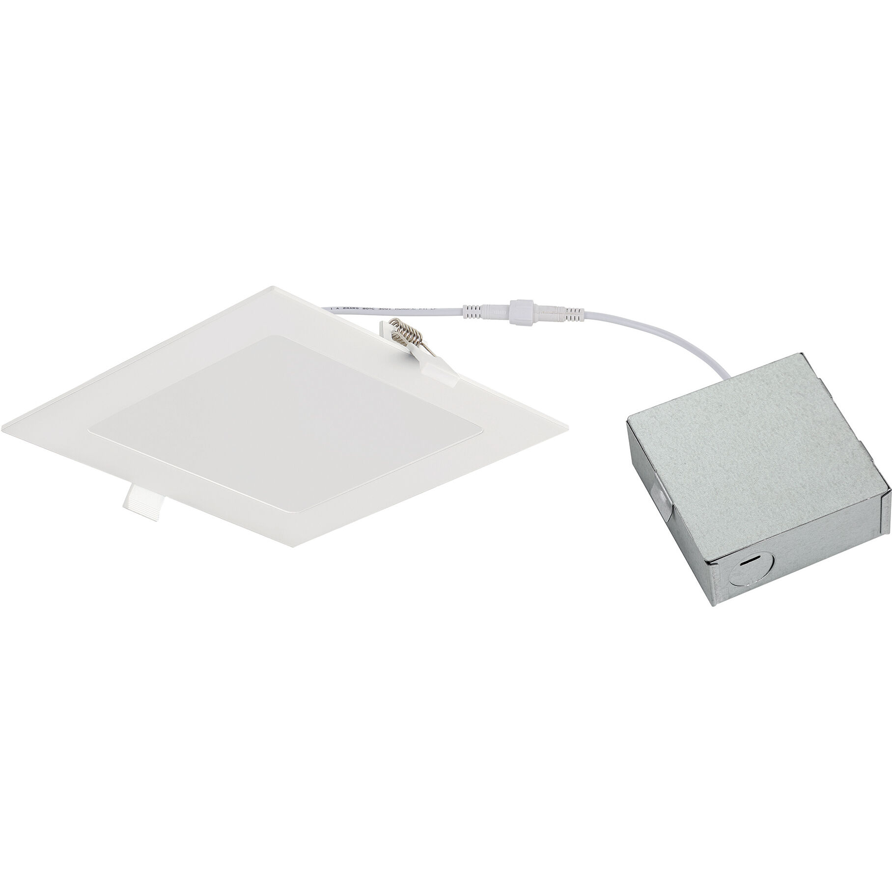 EnviroLite LED 6.85 inch White Slim Panel Downlight Ceiling Light