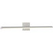 Float 1 Light 36 inch Silver Bath Vanity Light Wall Light