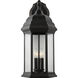 Sevier 3 Light 23.25 inch Antique Bronze Outdoor Wall Lantern, Extra Large