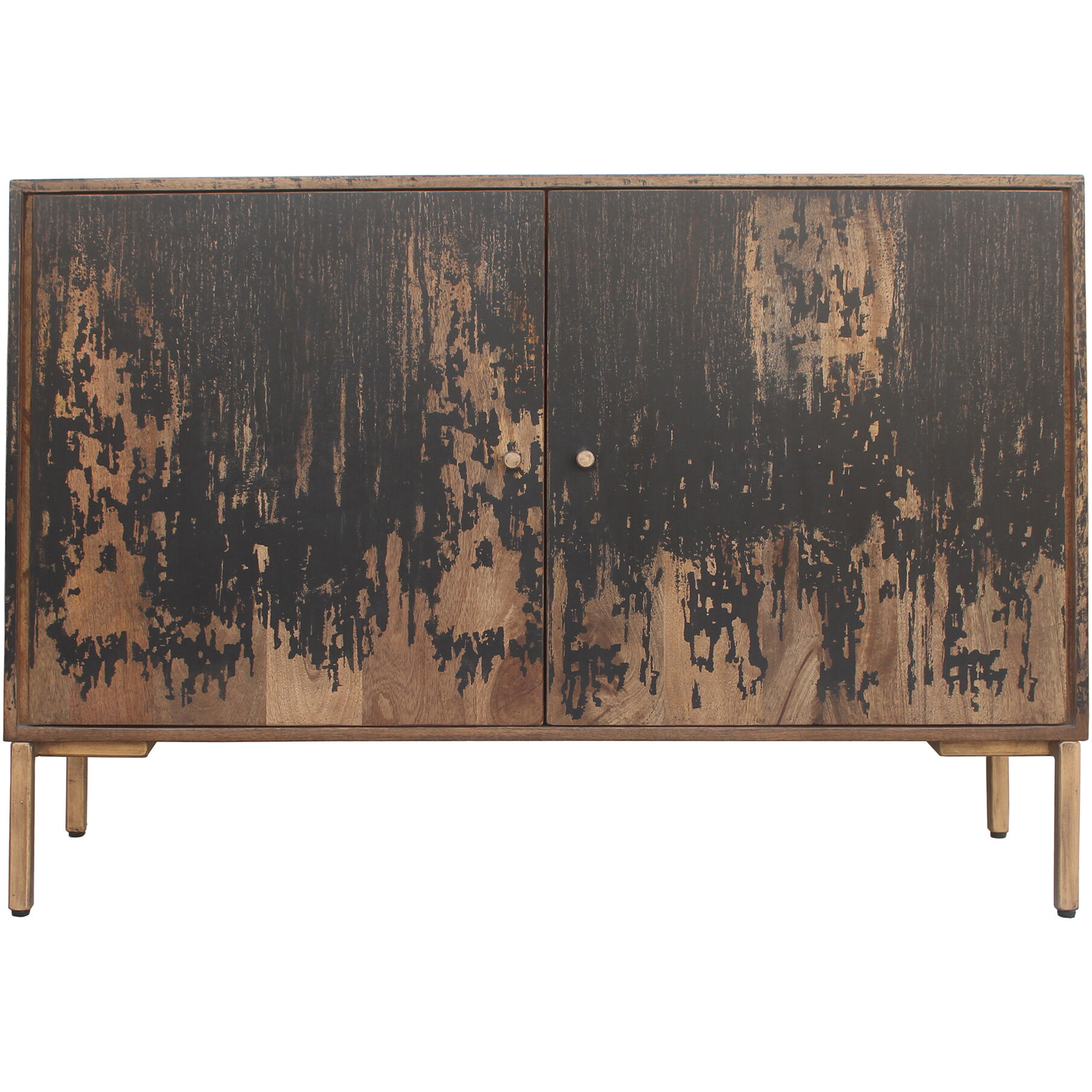 Artists 48 X 16 inch Black Sideboard