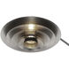 Rancho Mirage 87 inch 9 watt Satin Nickel Arc Floor Lamp Portable Light