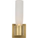 Kelly by Kelly Wearstler Volver 1 Light 3.7 inch Hand Rubbed Antique Brass ADA Sconce Wall Light