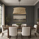 Tulum 6 Light 28.75 inch Dark Bronze Chandelier Ceiling Light