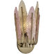 Autumna 1 Light 8 inch Brushed Champagne Gold Wall Sconce Wall Light