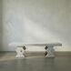 Suzu 70 X 38 inch White Wash Coffee Table