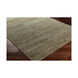 Essential 90 X 60 inch Dark Green/Sage/Light Gray/Dark Brown Rugs, Jute