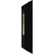 Petra LED 29 inch Sand Black Outdoor Wall Light