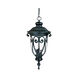 Naples 3 Light 11.25 inch Matte Black Exterior Hanging Lantern