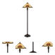 Tiffany 59 inch 60.00 watt Tiffany Floor Lamp Portable Light