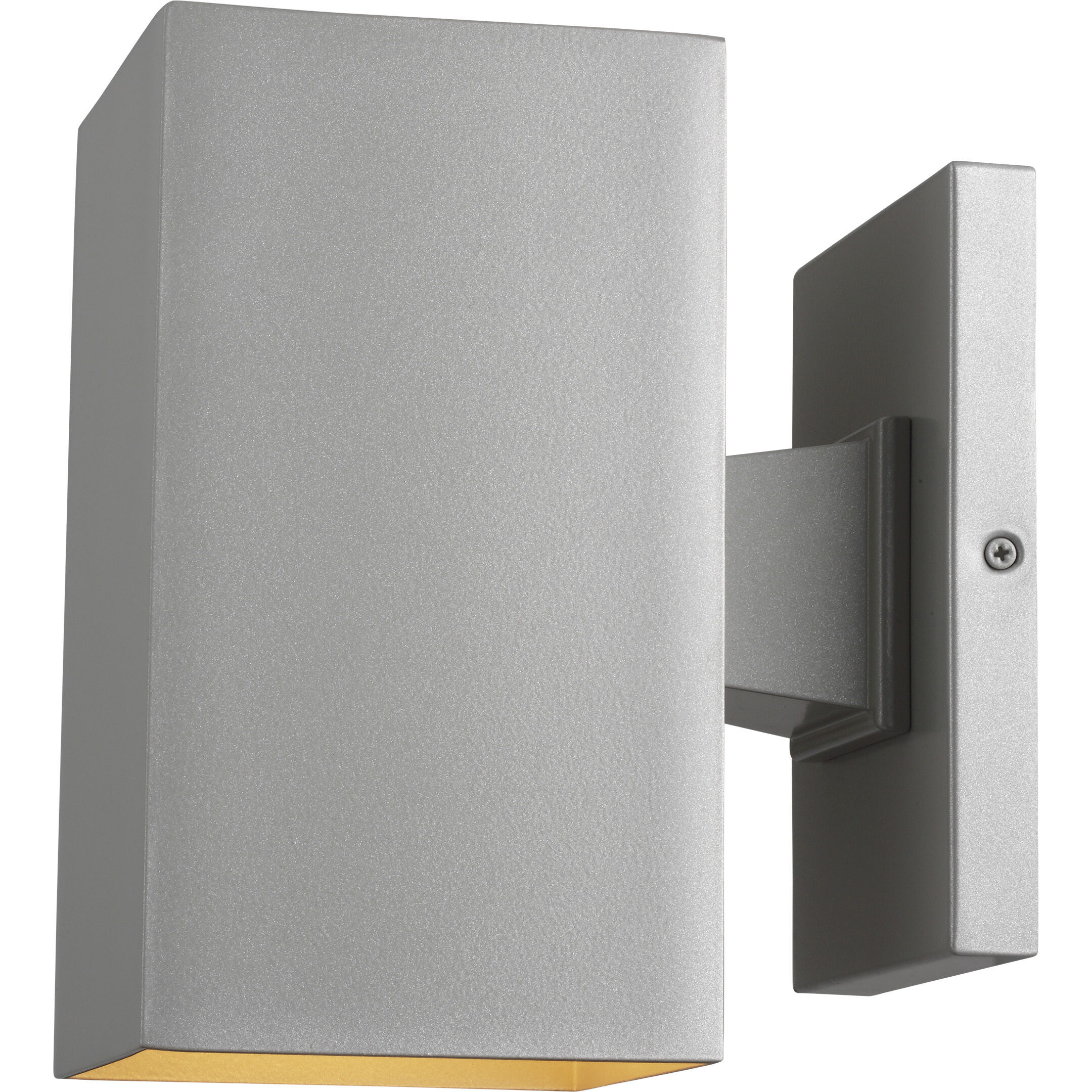 Pohl 1 Light 9 inch Painted Brushed Nickel Outdoor Wall Lantern