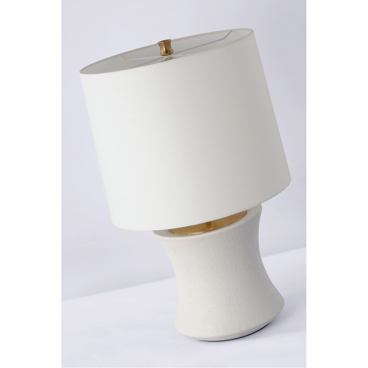 AERIN Marella 28 inch 15.00 watt Porous White Accent Lamp Portable Light in Porous White Porcelain