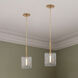 Haven LED 10 inch Old Satin Brass Pendant Ceiling Light