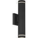Supotto LED 14 inch Sand Coal Outdoor Wall Mount