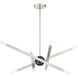 Monaco 8 Light 26 inch Brushed Nickel Chandelier Ceiling Light