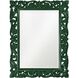 Chateau 42 X 31.5 inch Hunter Green Mirror