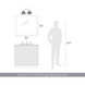 Shepard Vanity Wall Light in Matte White