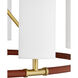 Ellerston 6 Light 39 inch Brushed Brass Chandelier Ceiling Light