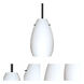 Pera 9 1 Light Black Stem Pendant Ceiling Light