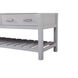 Clement 72 X 22 X 34.13 inch Grey Bathroom Vanity Cabinet