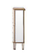 Contempo 41 inch Gold Paint Jewelry Armoire