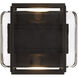 Mick De Giulio Duelle LED 3.6 inch Nightshade Black ADA Wall Sconce Wall Light in 120V, Integrated LED