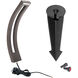 Slide 12 3 watt Bronze Path and Area Light in 24in Height, 3000K Warm White LED, WAC Landscape