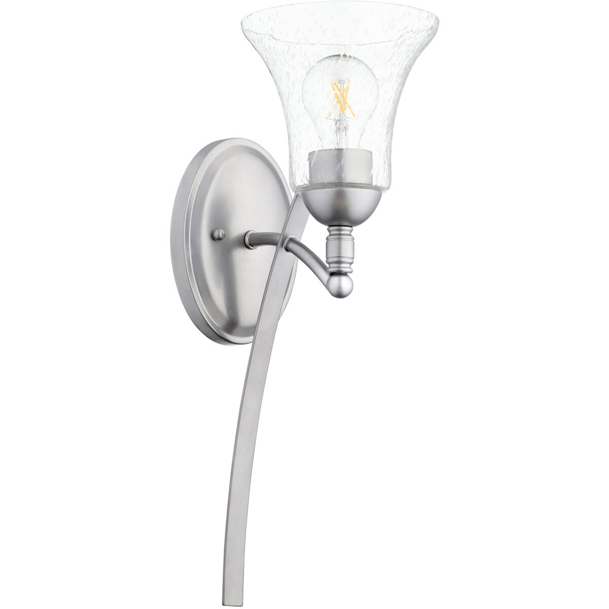 Aspen 1 Light 6.25 inch Classic Nickel Wall Sconce Wall Light