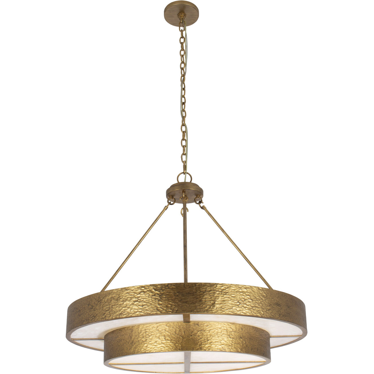 Moda 12 Light 32 inch Rustic Gold Chandelier Ceiling Light