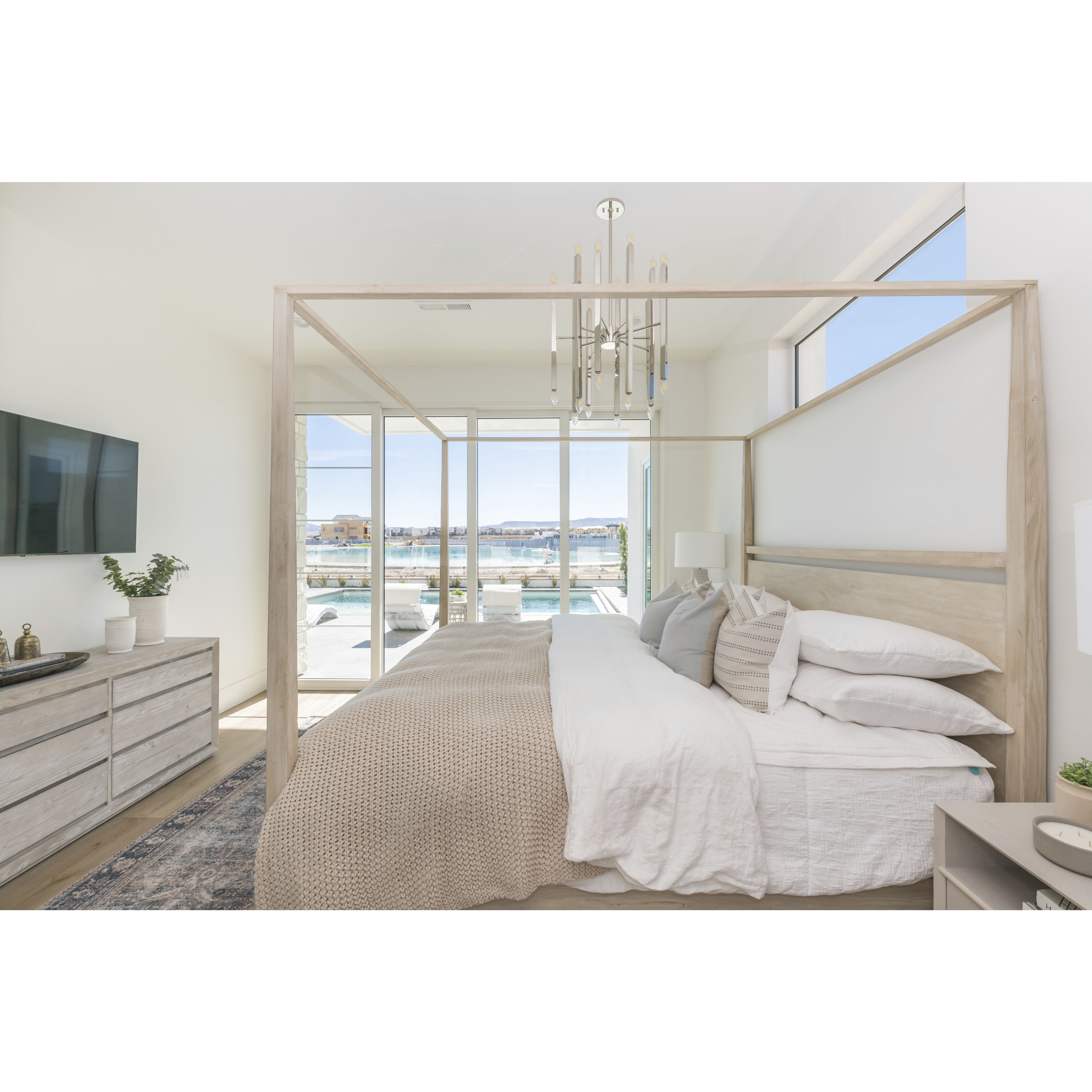 Dona 20 Light 24 inch Polished Nickel Chandelier Ceiling Light