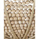 Korg 5 Light 42.25 inch Sandstone Chandelier Ceiling Light, Barry Goralnick Collection