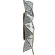 Geo-Gem 4 Light 9.5 inch Brass Antique Wall Sconce Wall Light