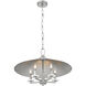 Rialto 5 Light 22 inch Signature Pewter Pendant Ceiling Light