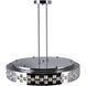 Cinderella 10 Light 26 inch Chrome Down Chandelier Ceiling Light