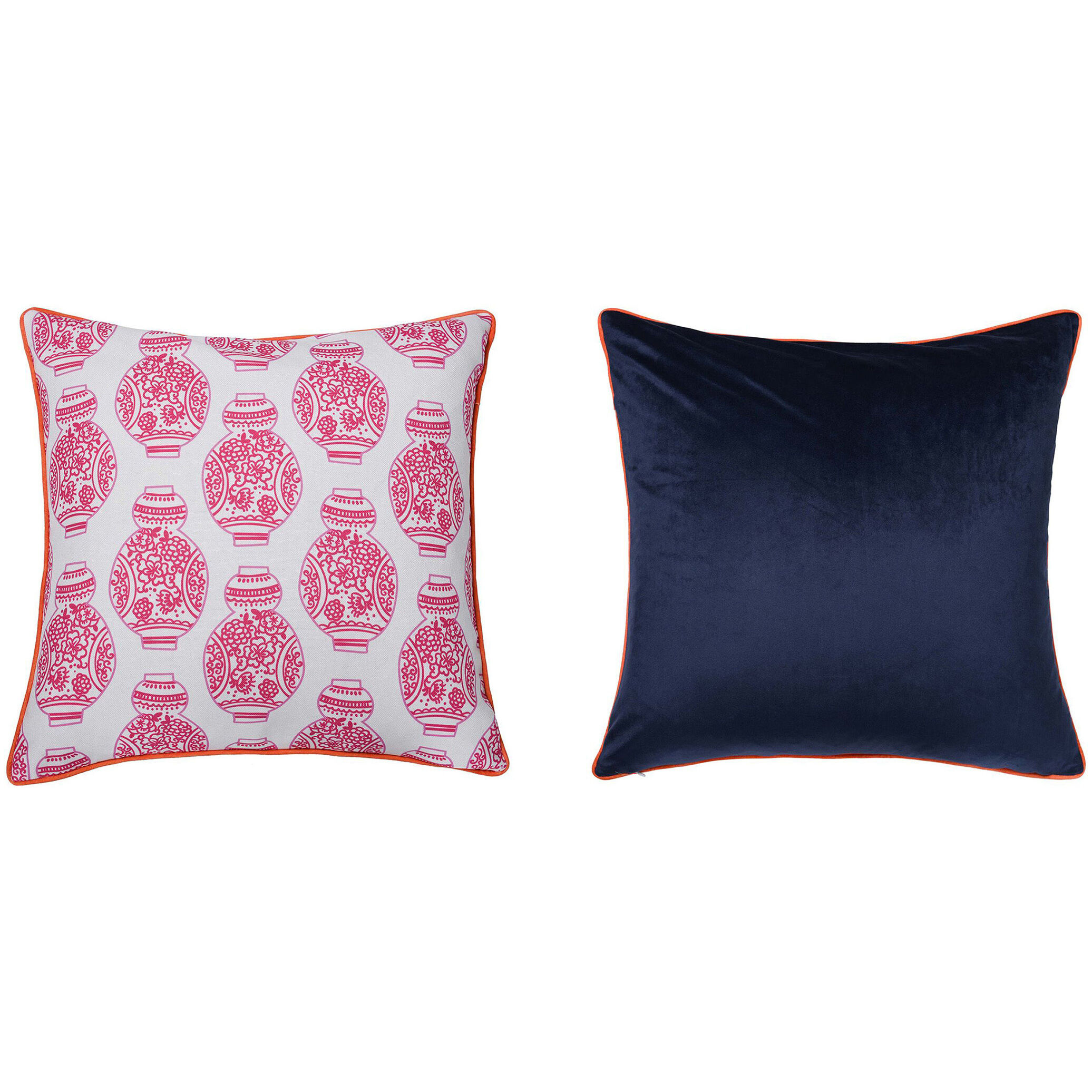 Dann Foley 24 inch White Throw Pillow