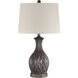 Bejamin 26.75 inch 60 watt Painted Brown Table Lamp Portable Light